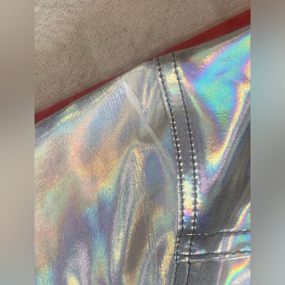 NWT RARE Naked and Famous Hologram Denim Jacket/Size Small - Picture 6 of 16